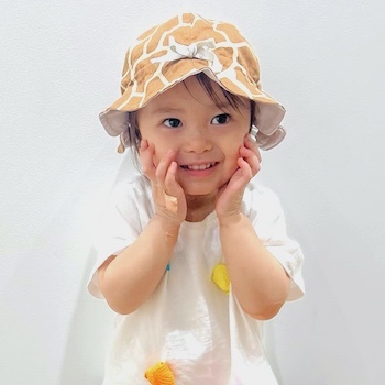 かぼちゃハットAMIAMI【キリン柄】